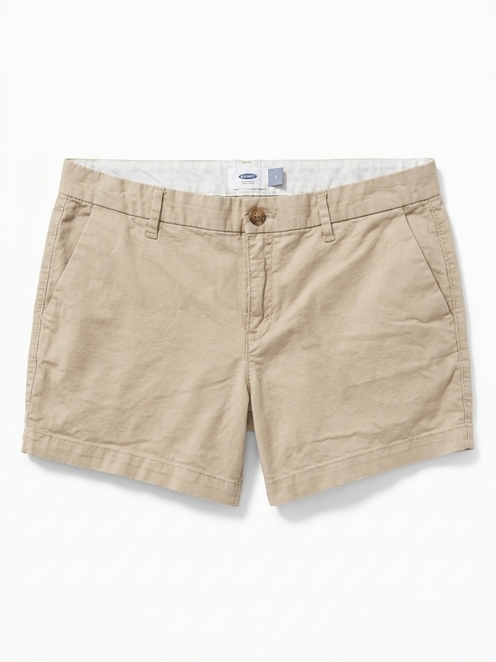 Old Navy Women's Khaki Chino Bermuda Shorts
